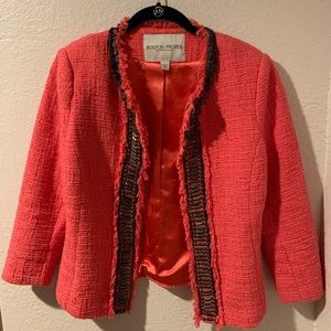 Boston proper salmon blazer